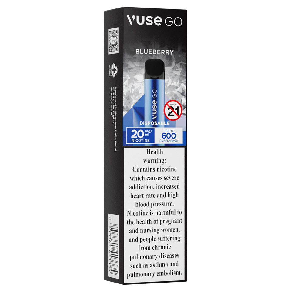 Blueberry - VUSE GO - 600 Puffs