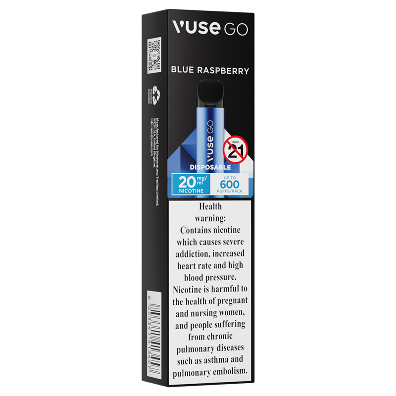Blue Raspberry - VUSE GO - 600 Puffs